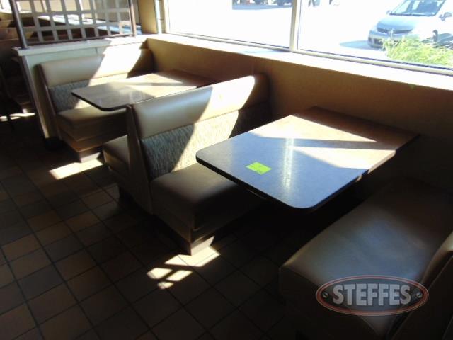 (2) Wall mount tables,